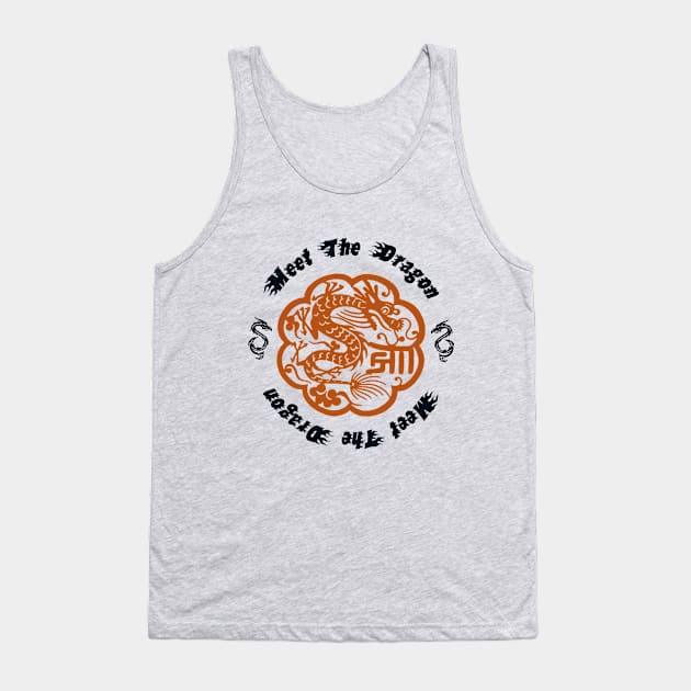 meet the dragone Tank Top by Fancy store